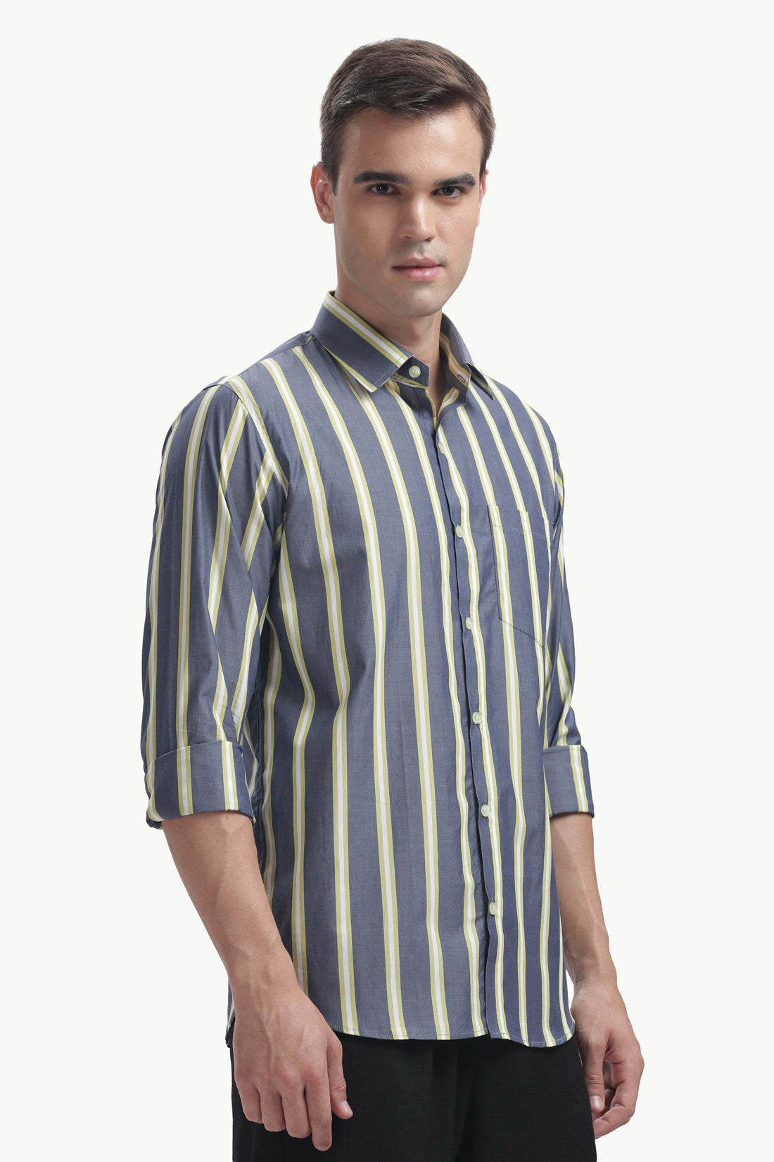 The Regatta stripe & lime line Shirt.