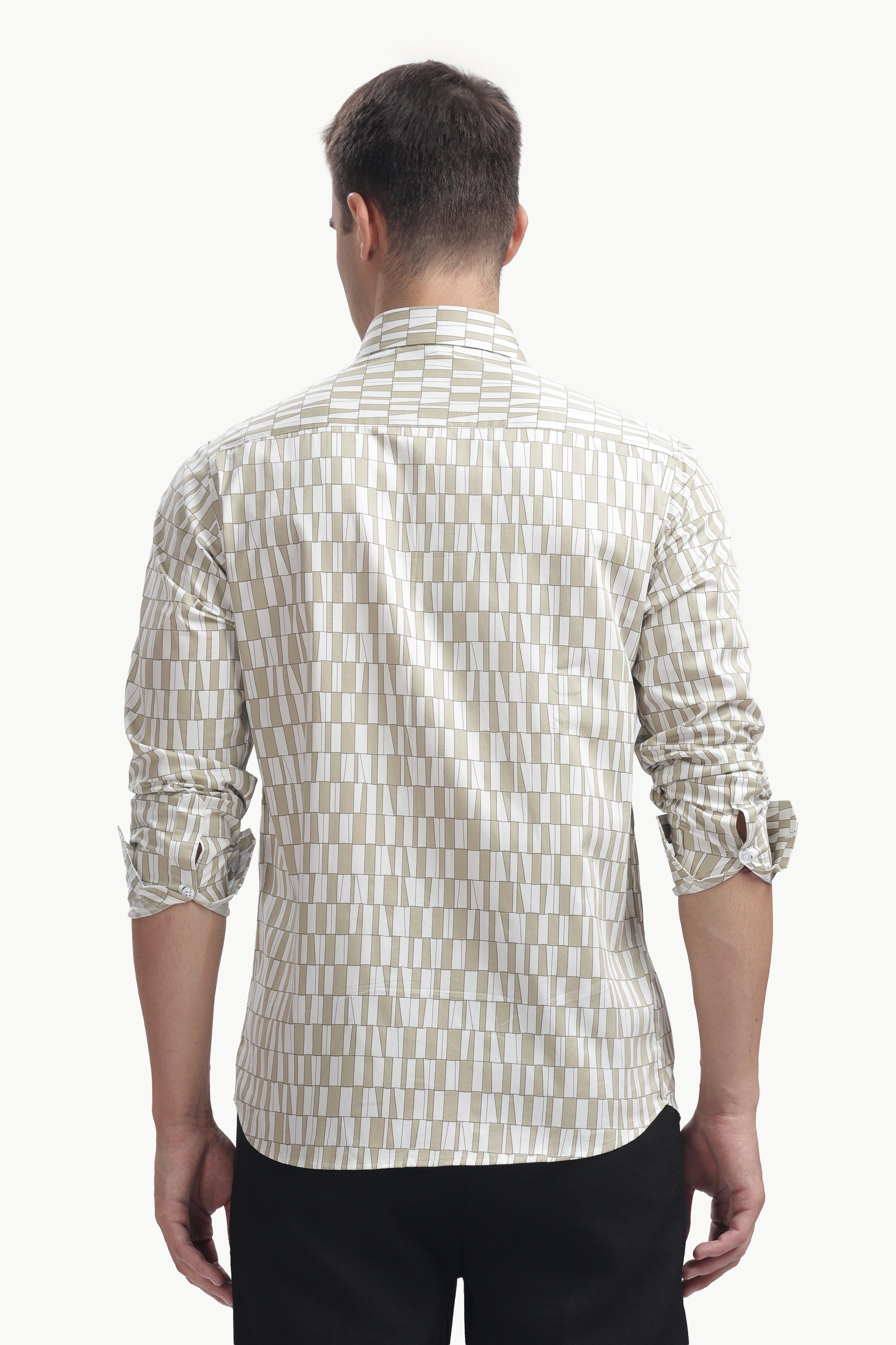 The Sandstone Grid Shirt