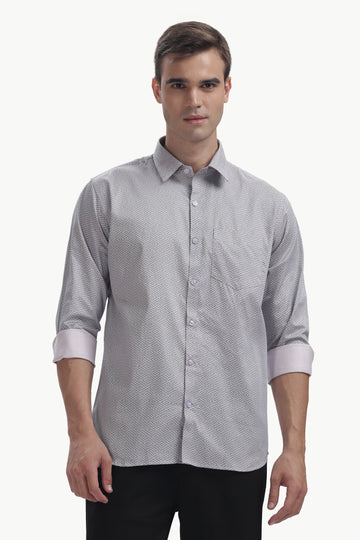 The Graphite Lattice Shirt