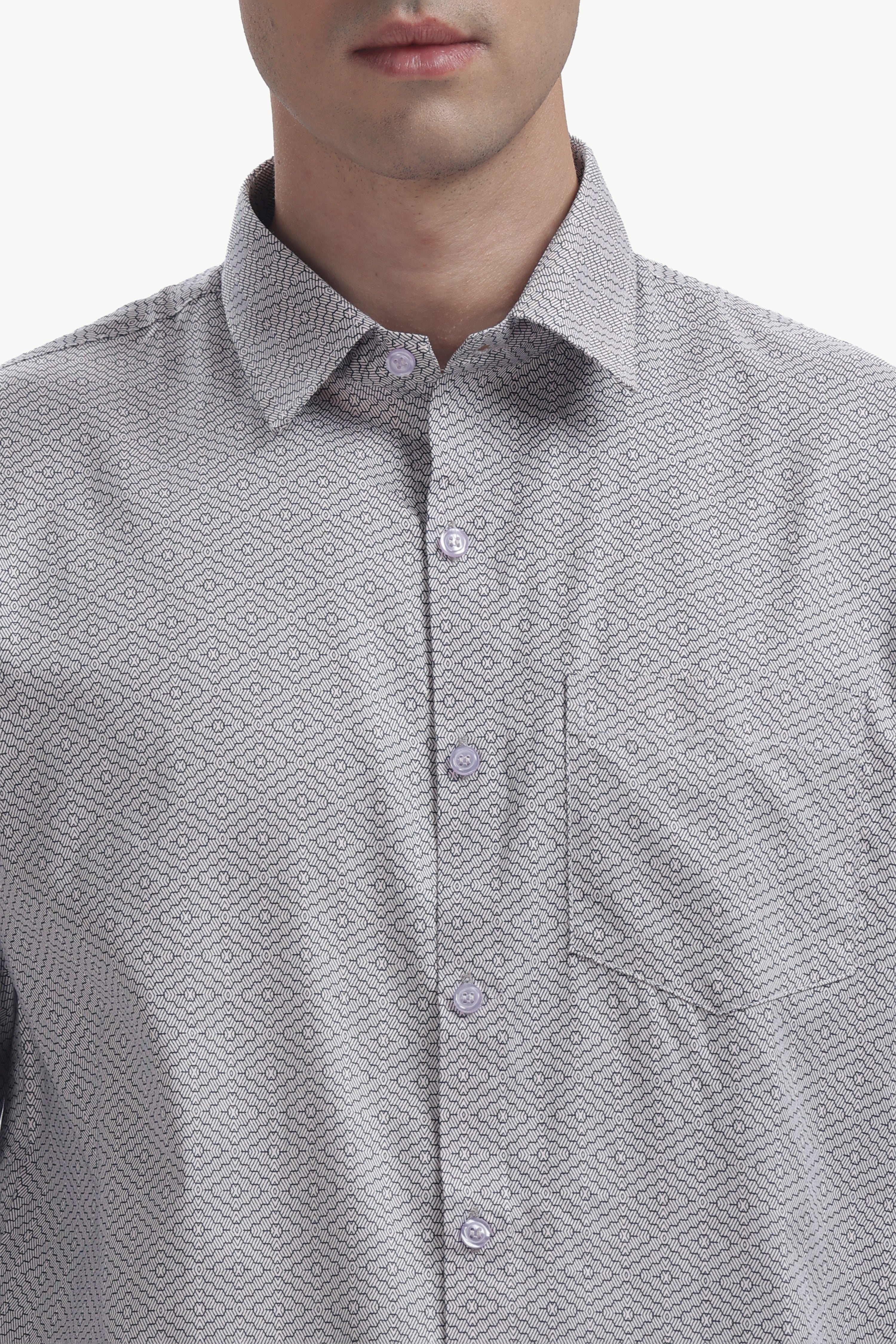 The Graphite Lattice Shirt