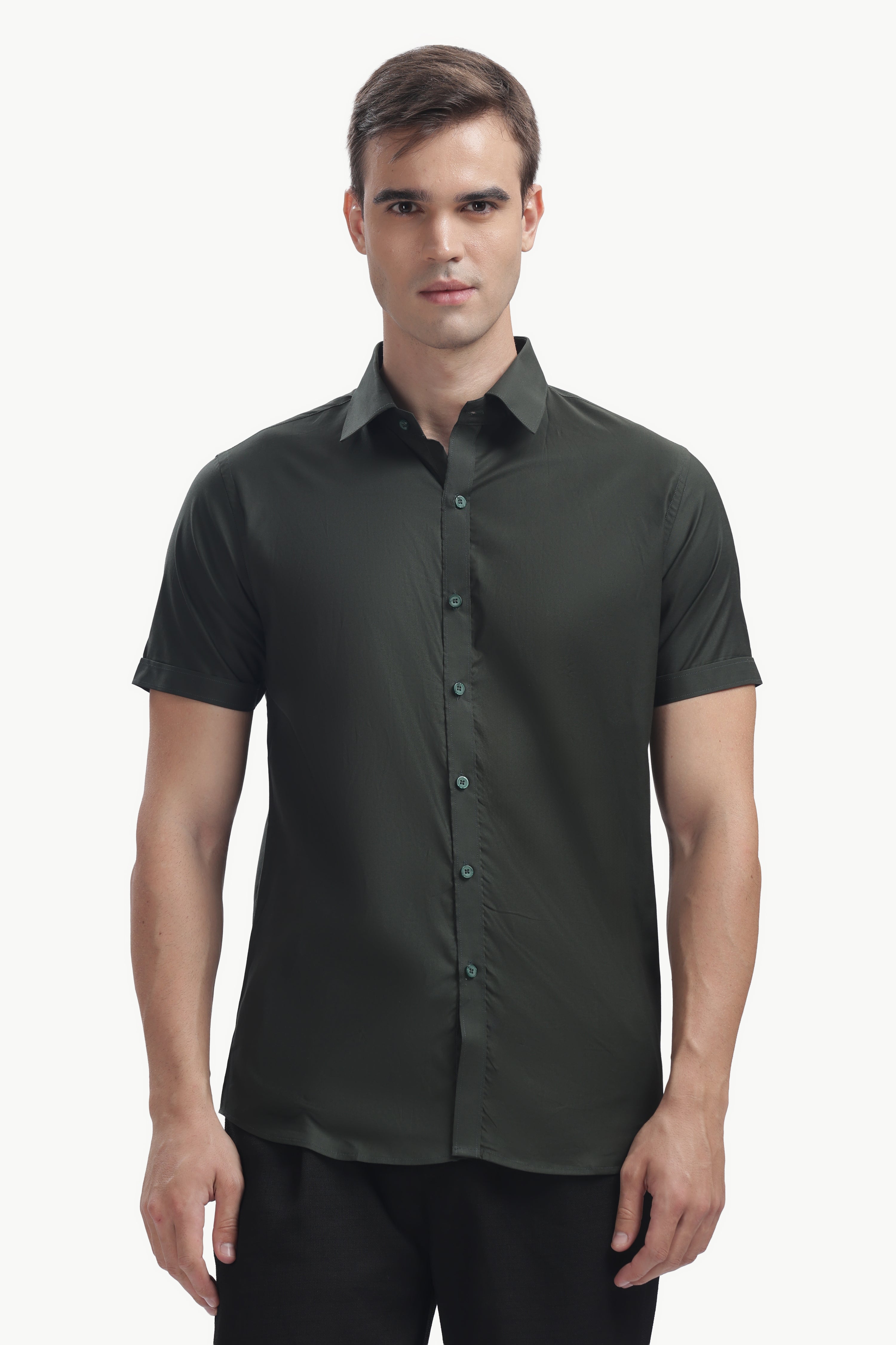 The Forest Green Summer Shirt