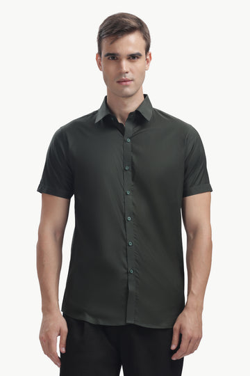 The Forest Green Summer Shirt
