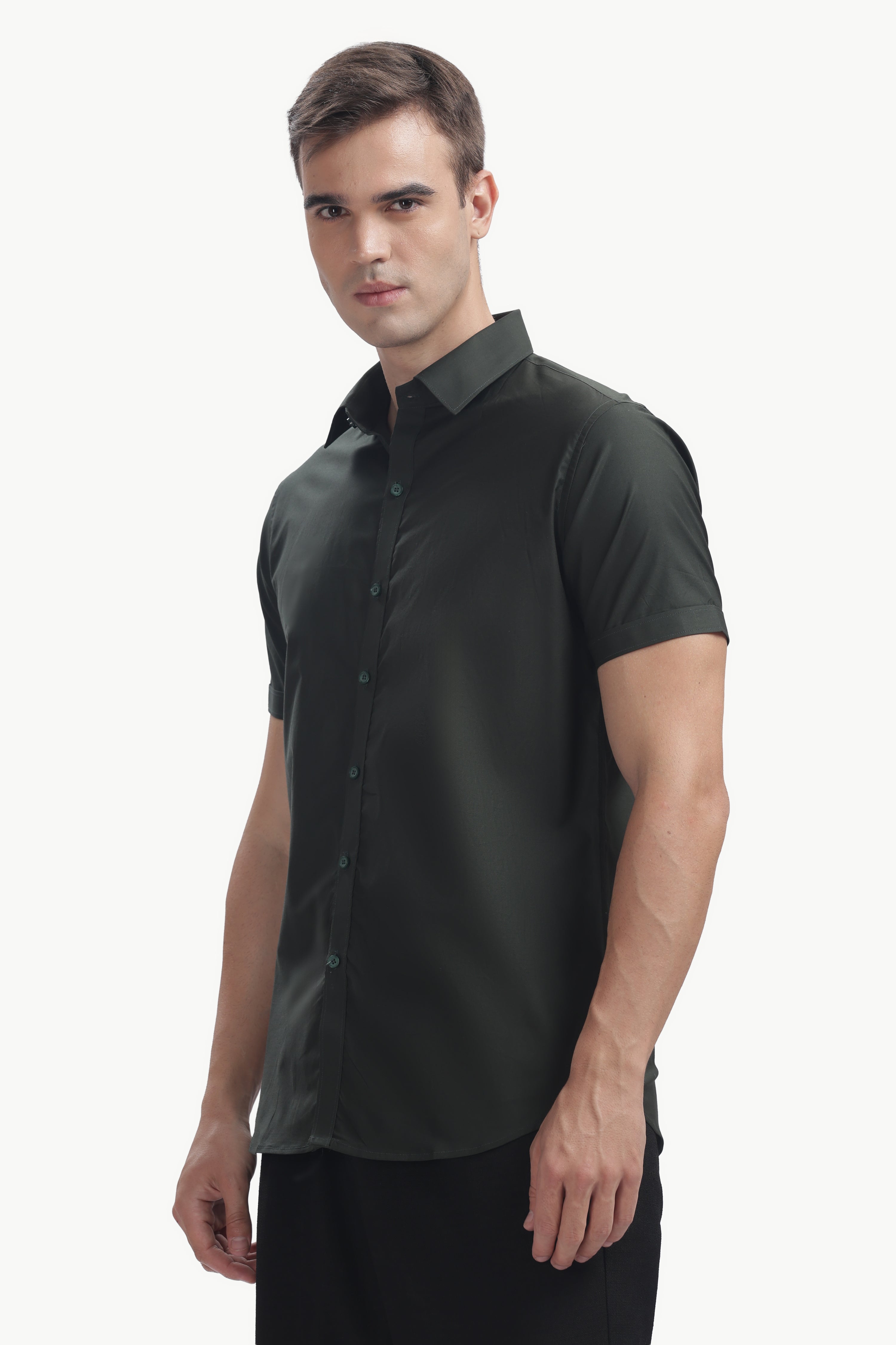 The Forest Green Summer Shirt