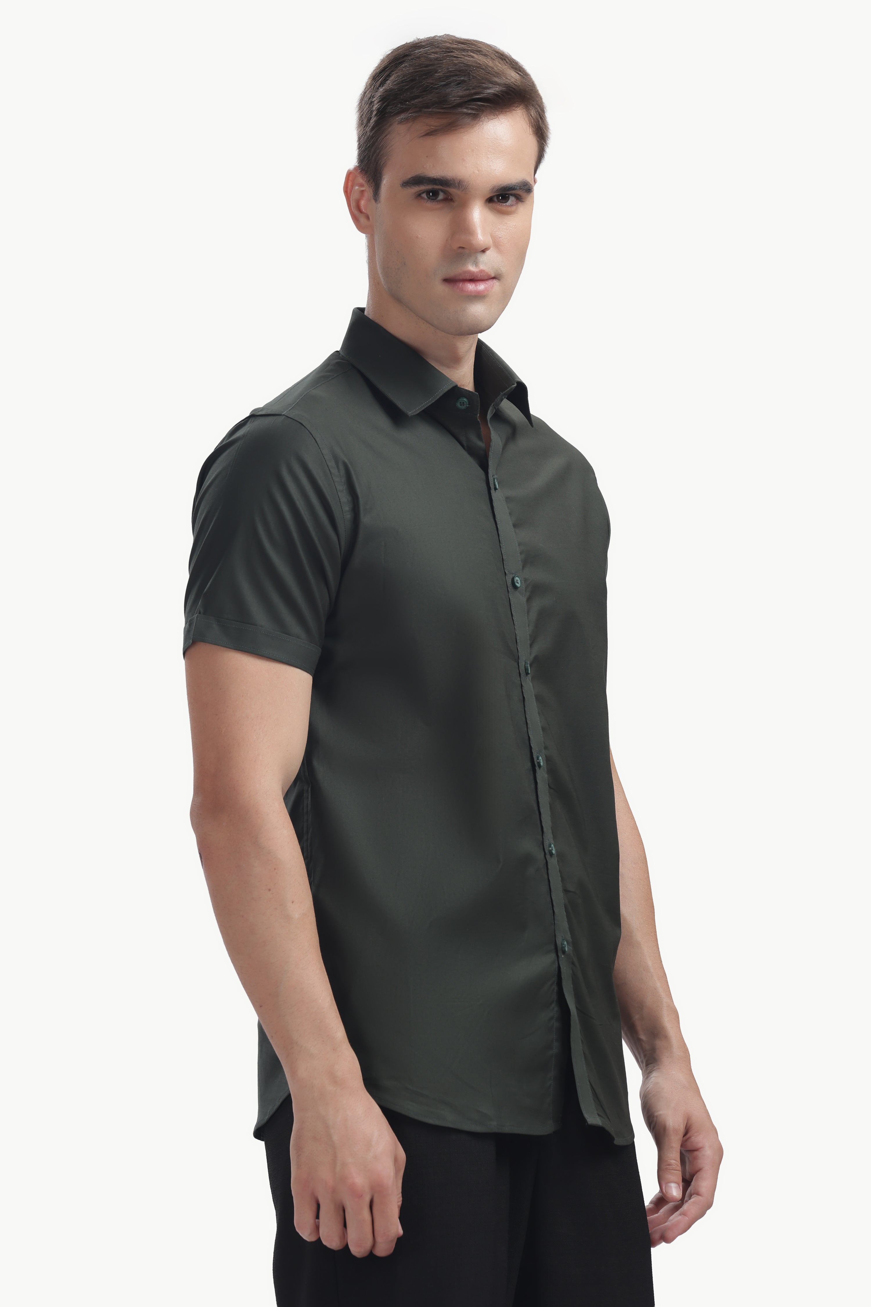The Forest Green Summer Shirt