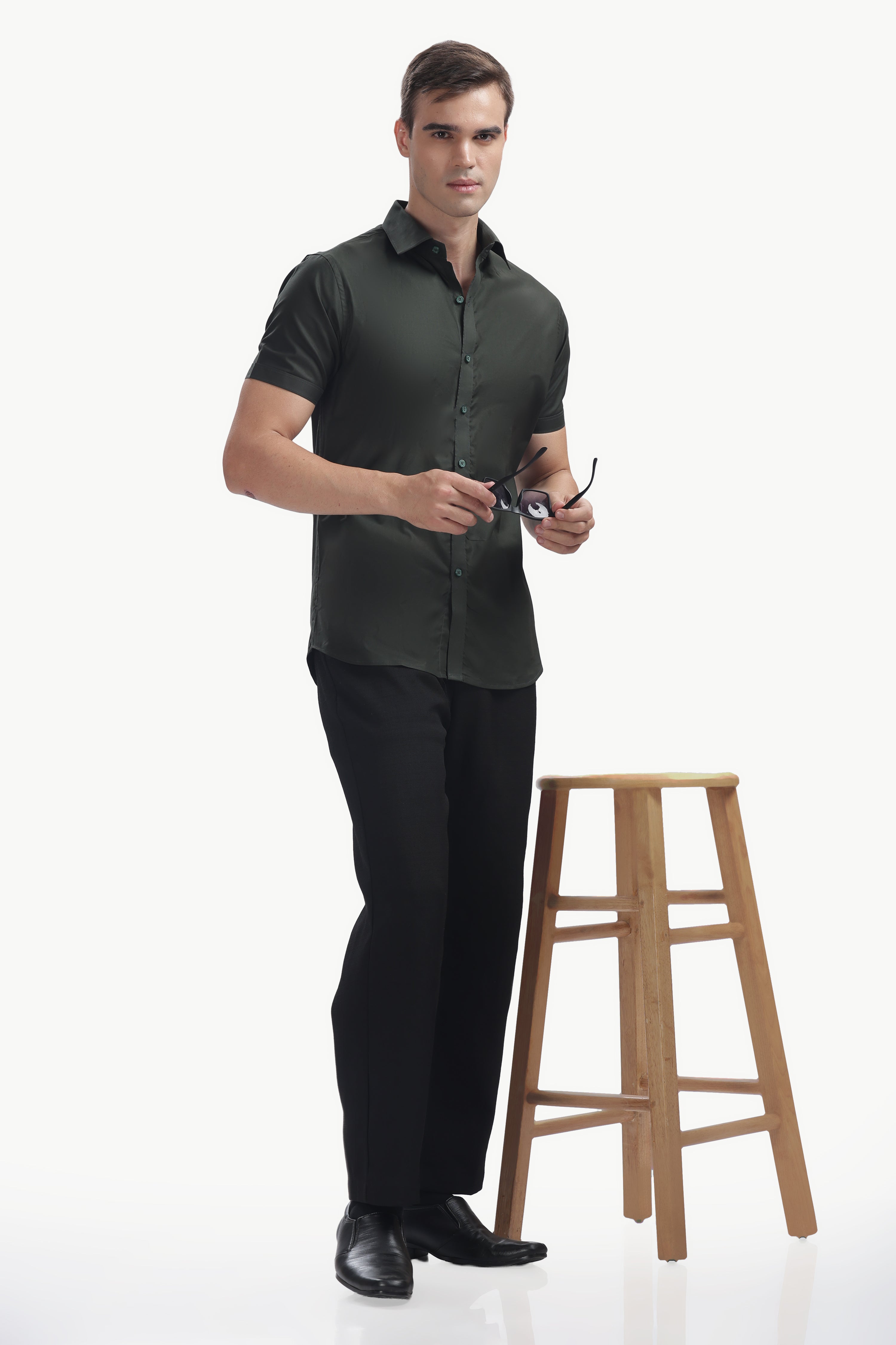 The Forest Green Summer Shirt
