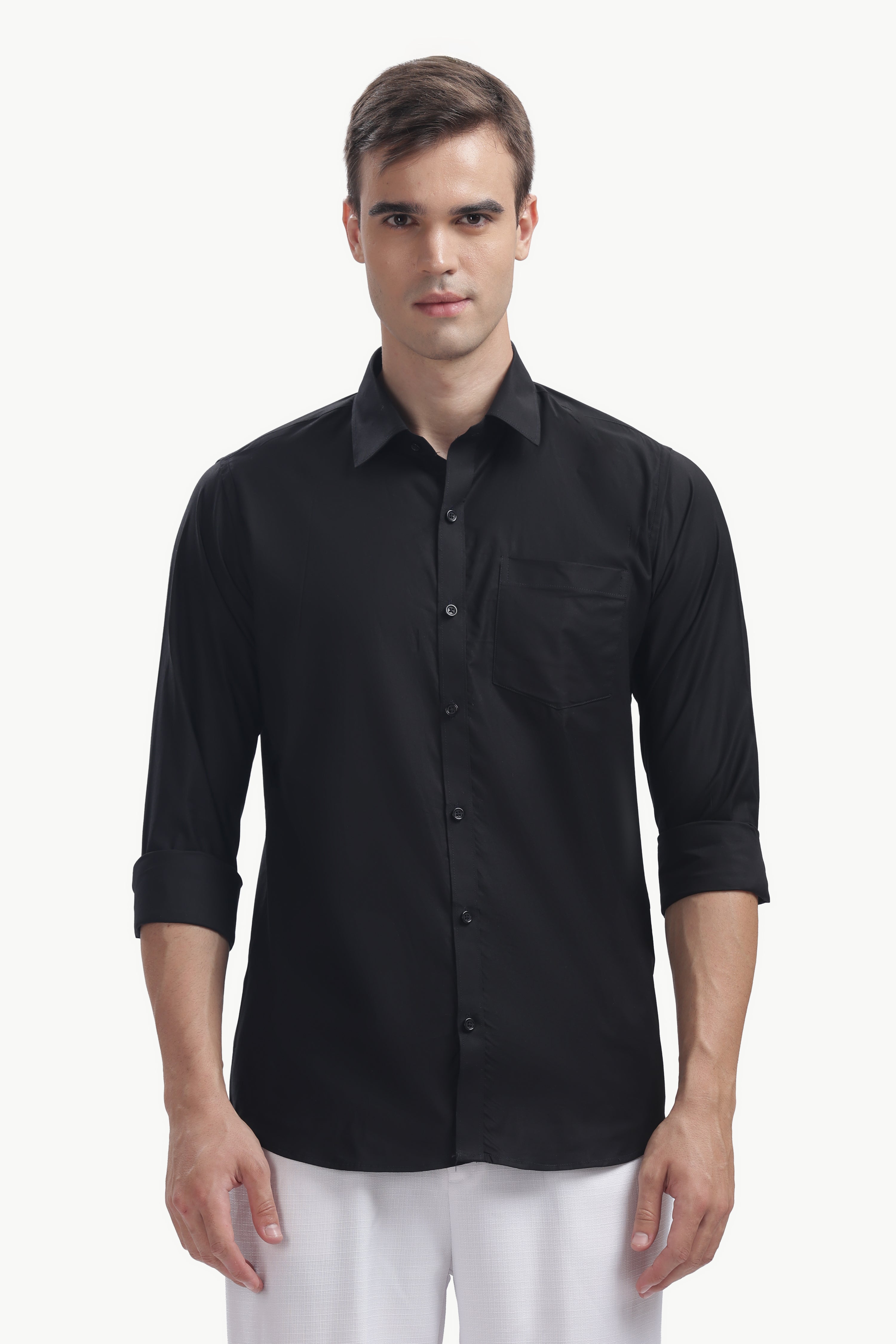 The Dark Black Essential Shirt