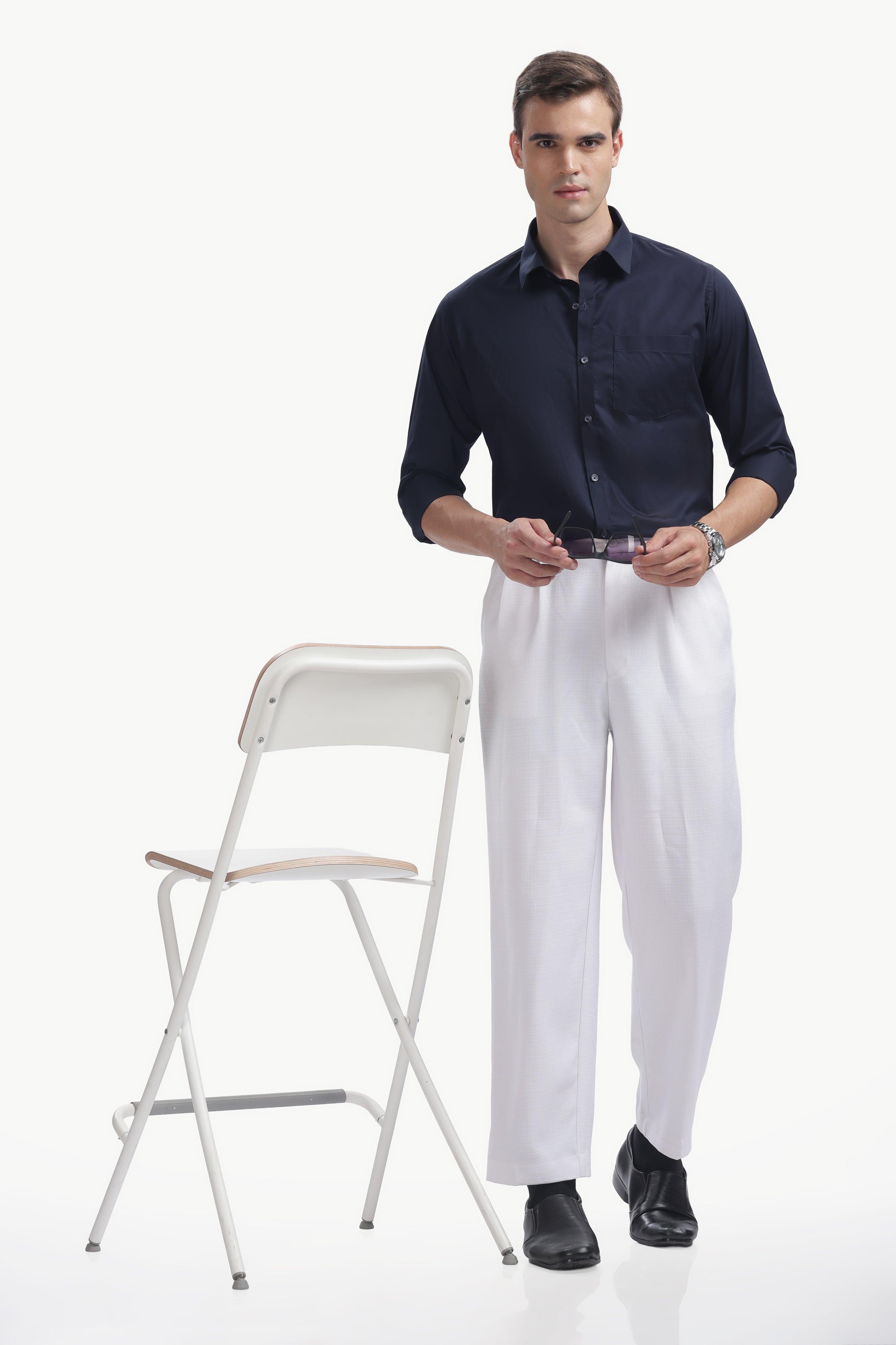 The Navy essential Shirt