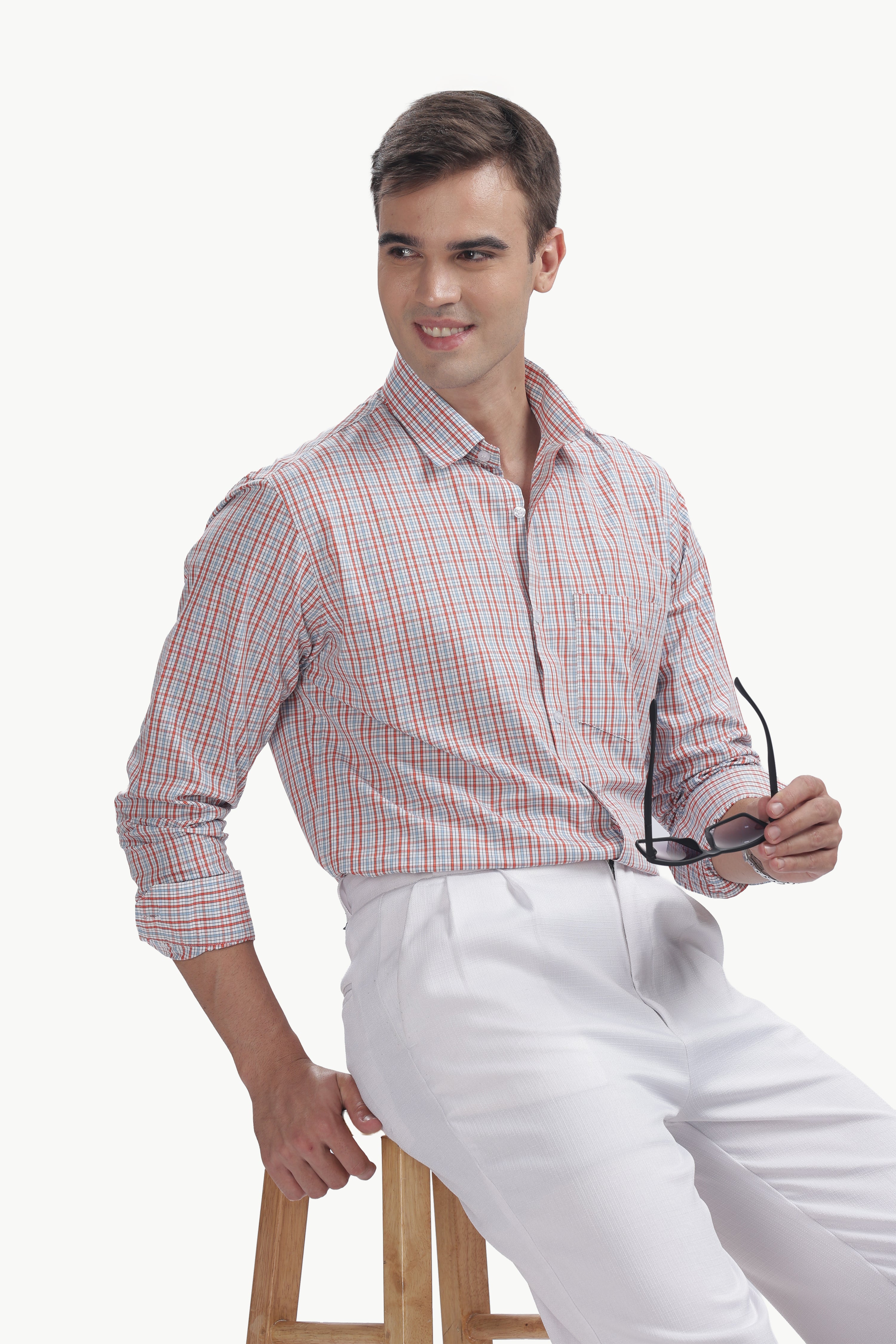 The Hampton Micro Check Shirt