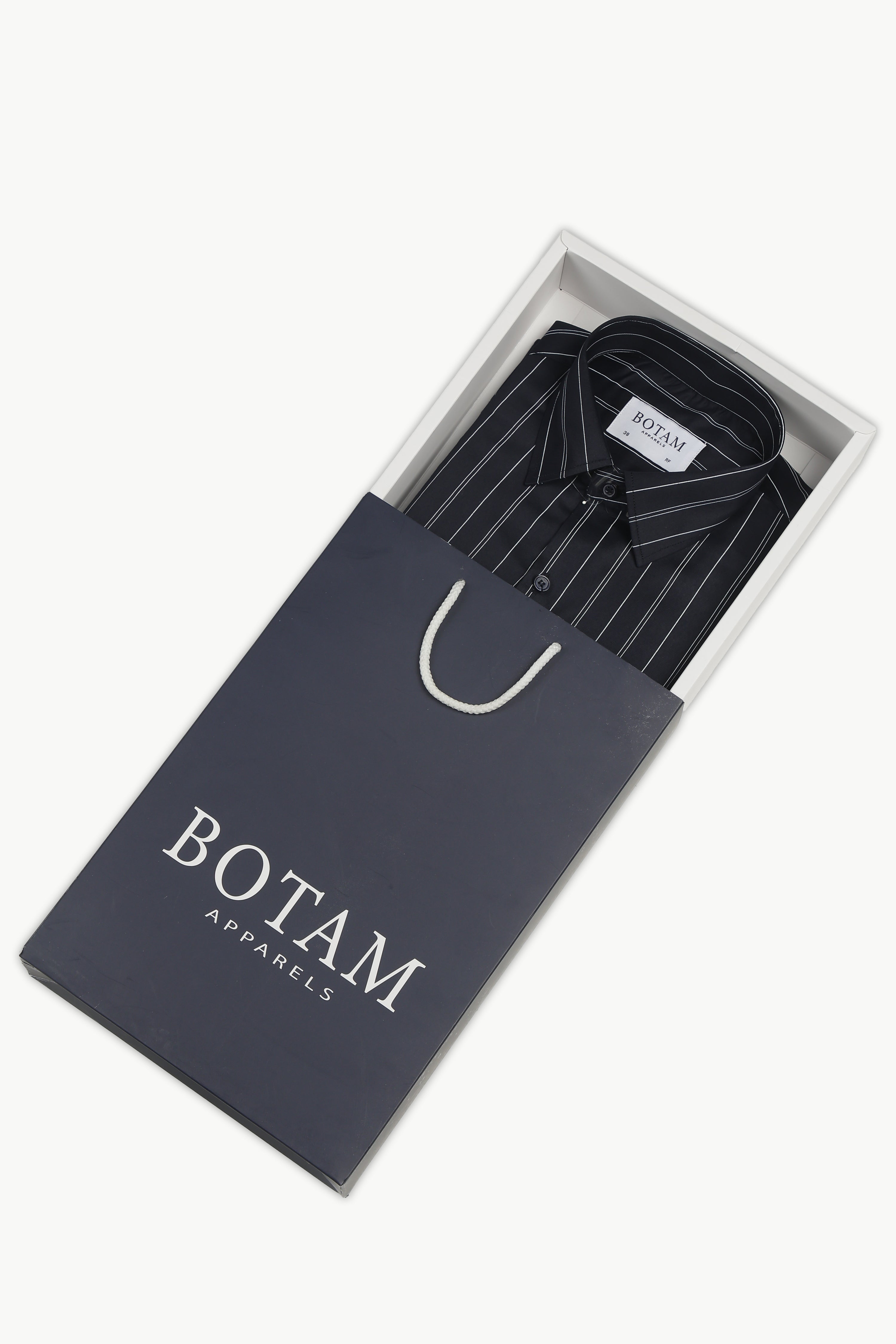 The Midnight Pinstripe Shirt