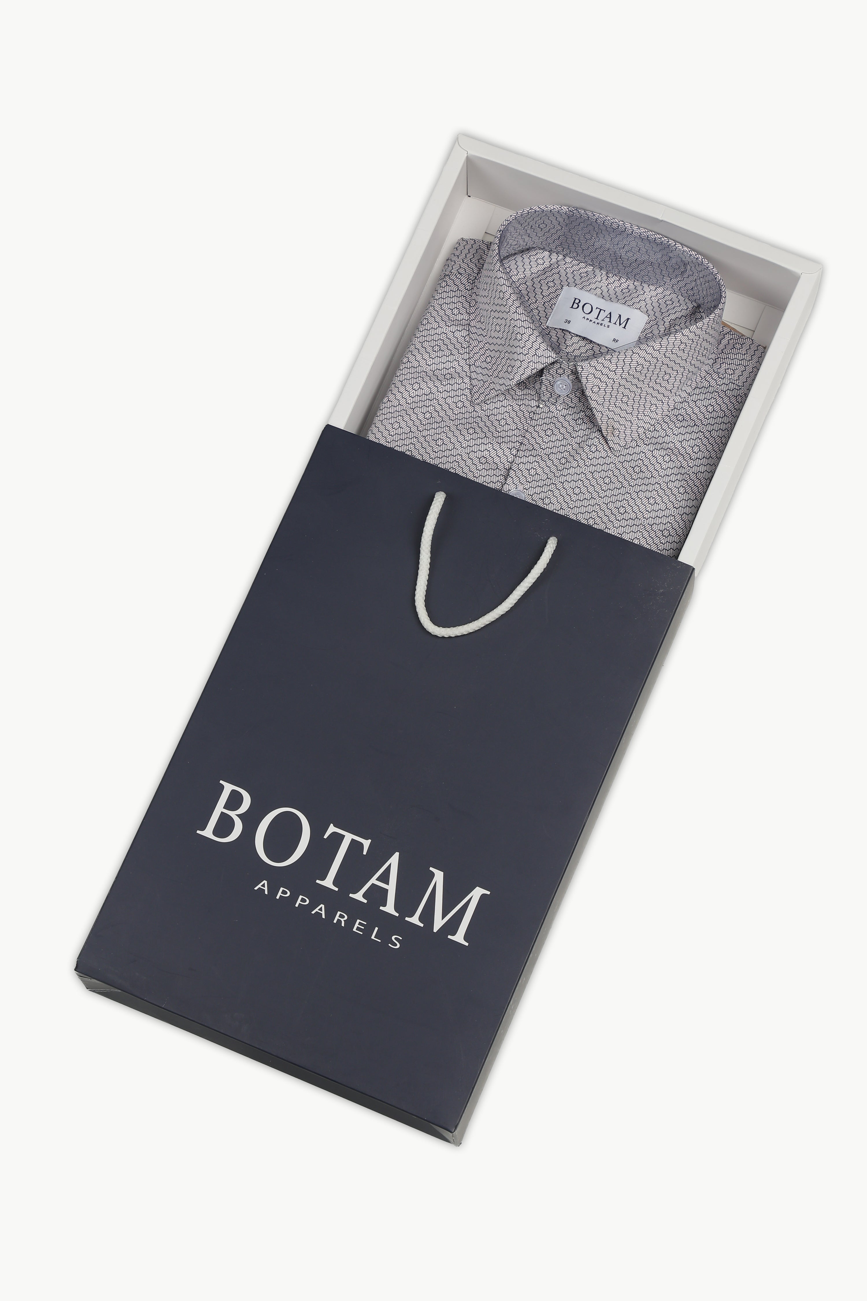 The Graphite Lattice Shirt