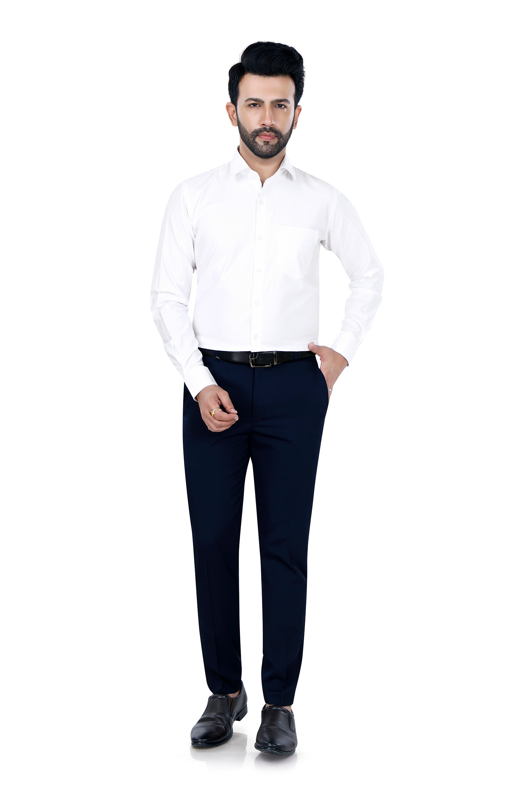 Fine Stripped Twill Shirt