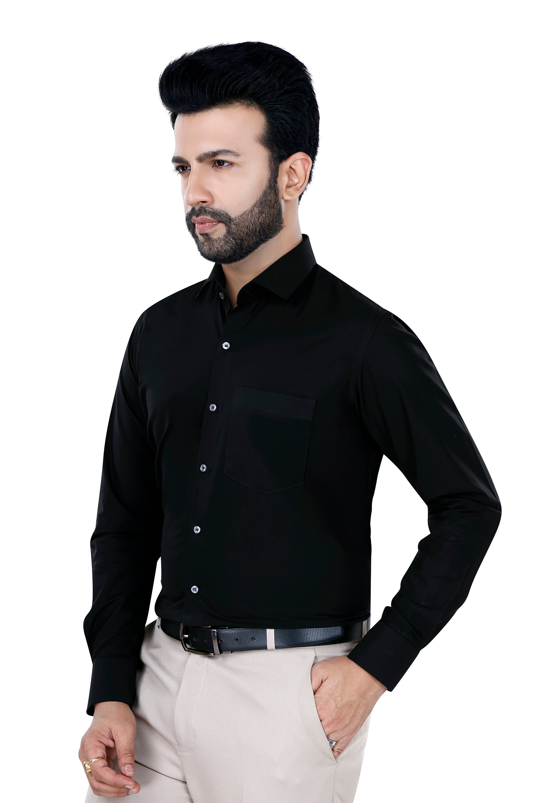 Black Evening Shirt