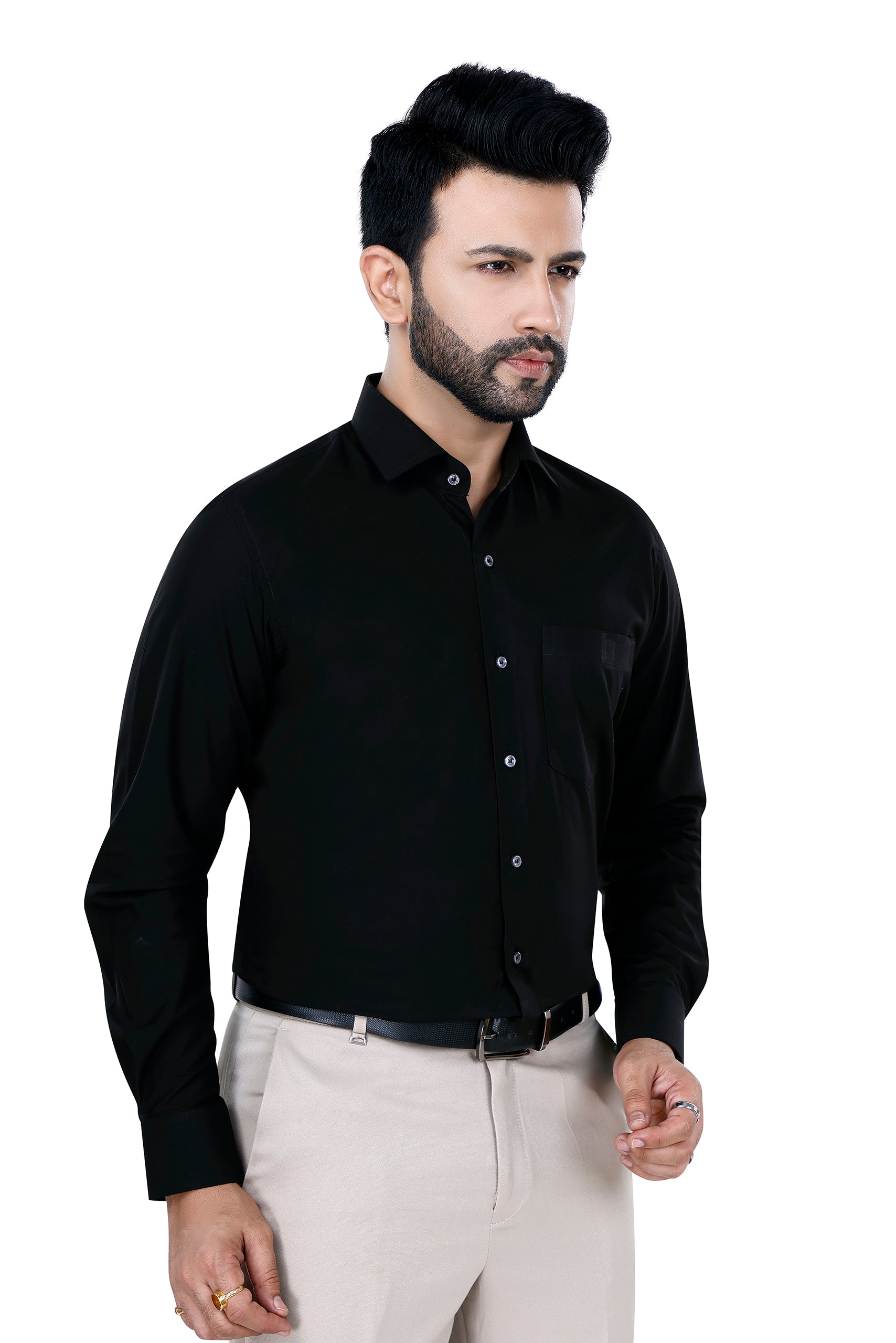 Black Evening Shirt