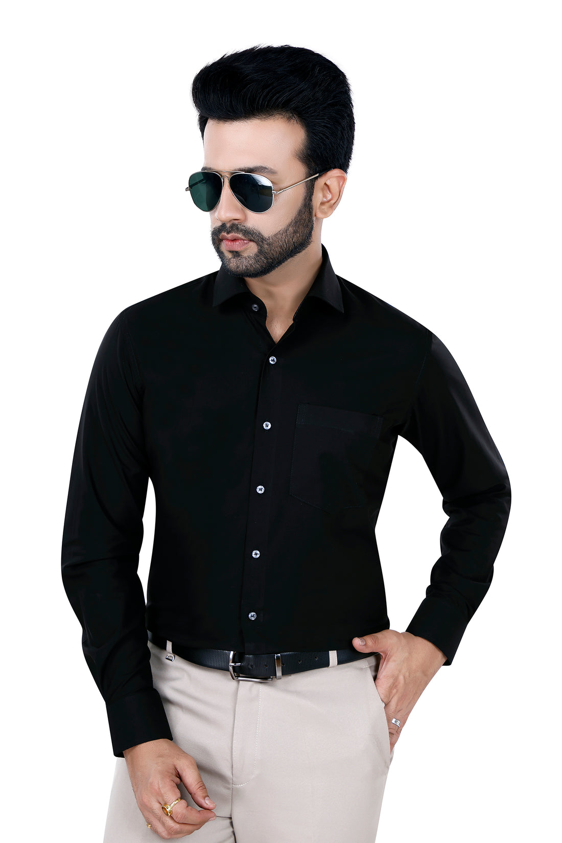 Black Evening Shirt