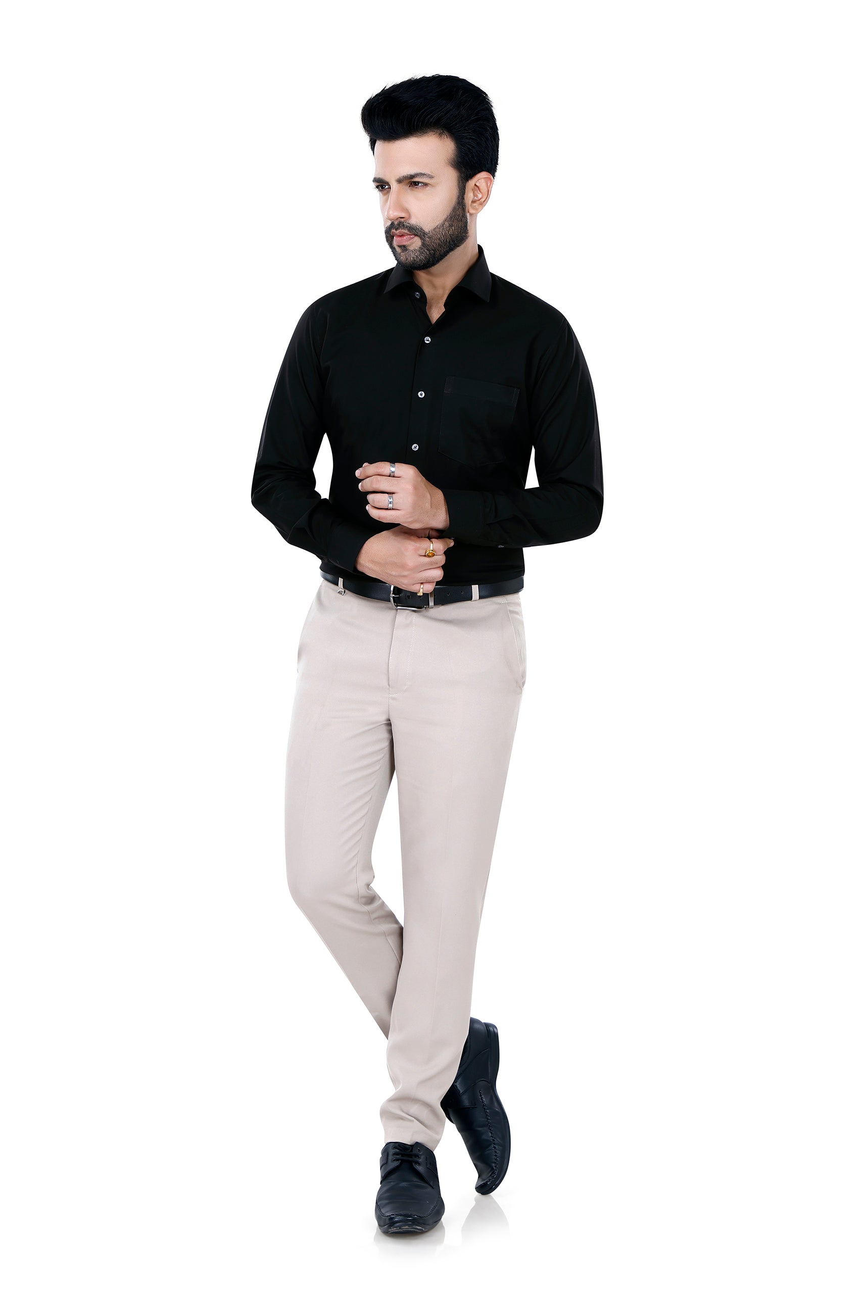 Black Evening Shirt