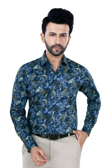 Mural Mosaic Print Shirt