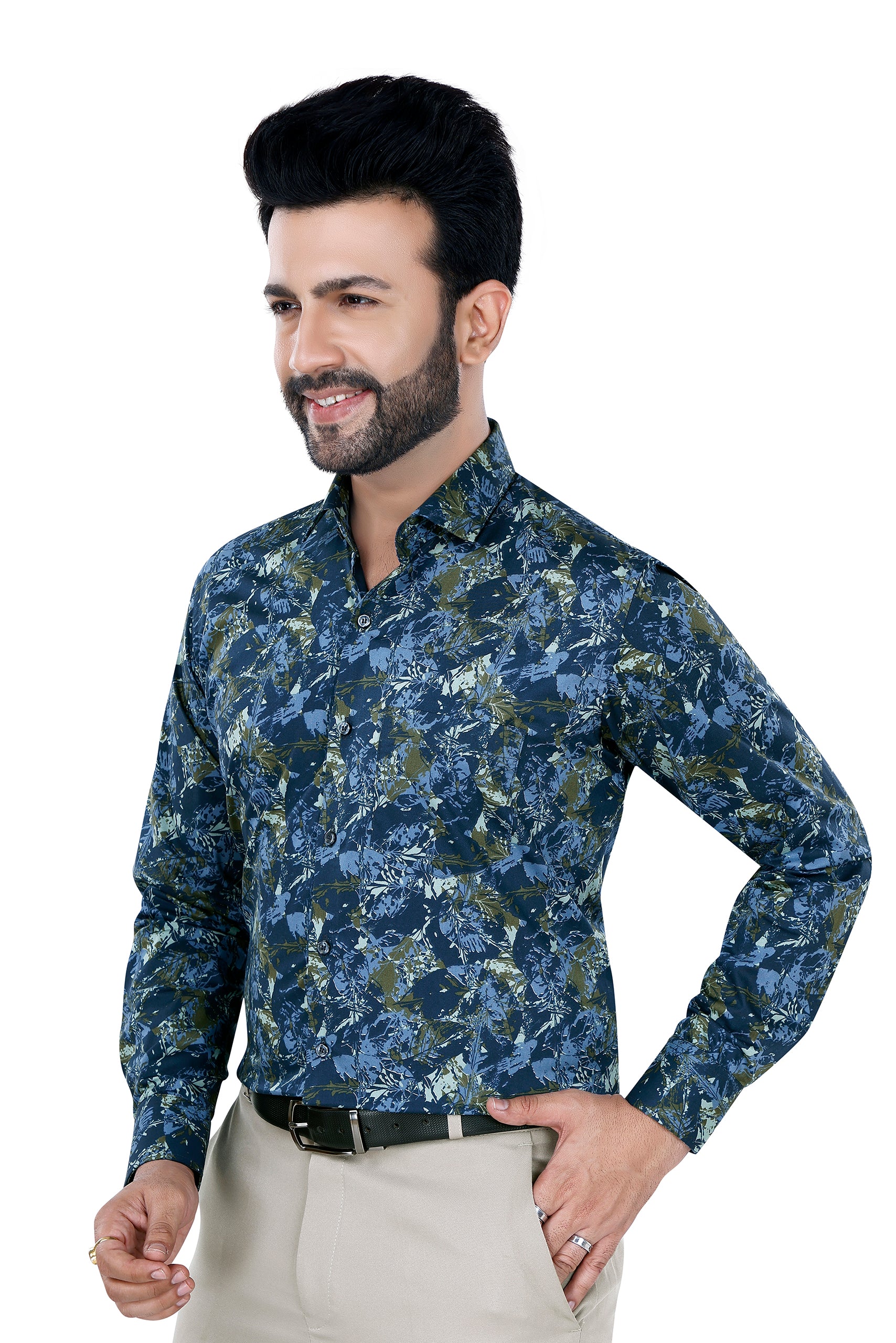 Mural Mosaic Print Shirt