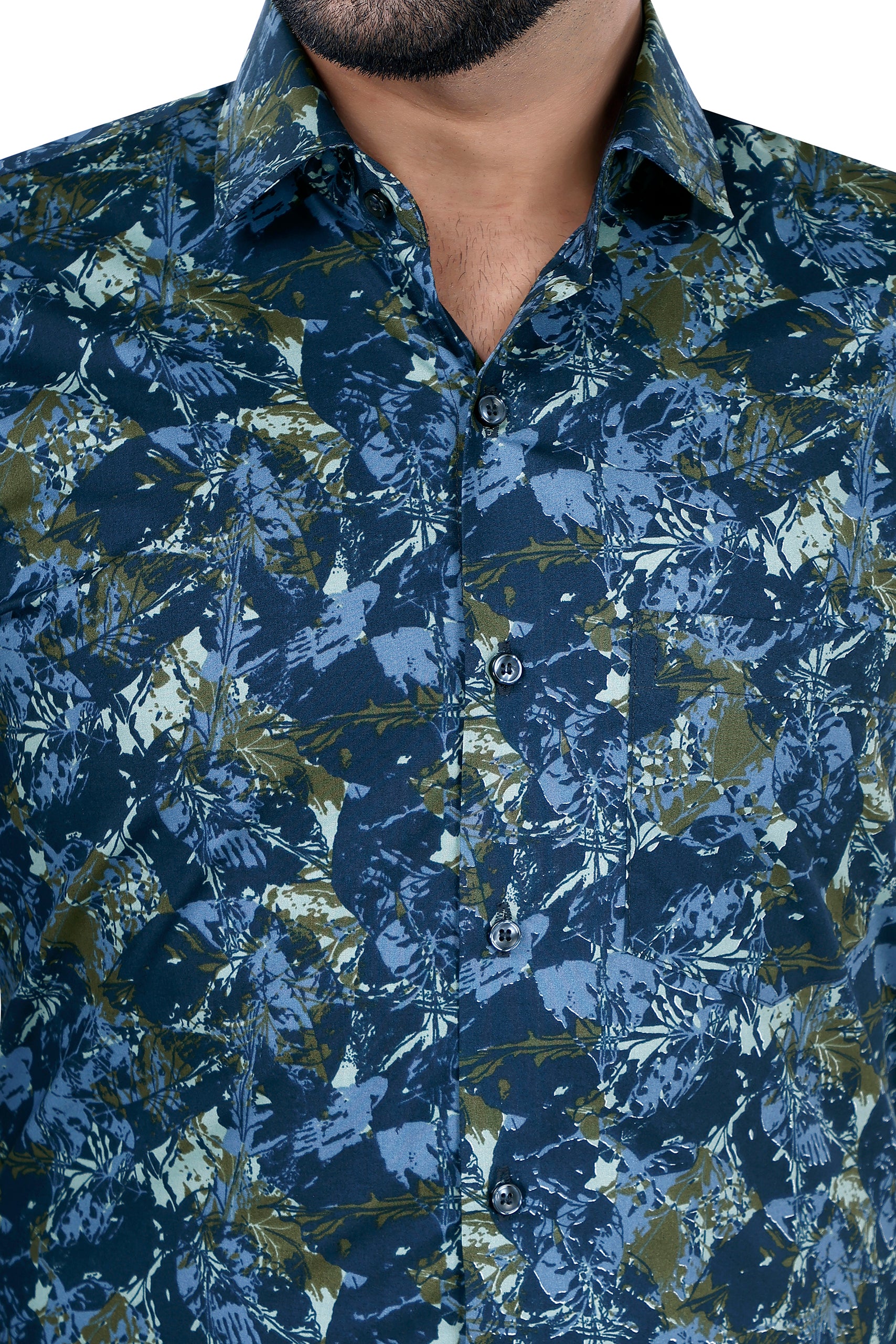 Mural Mosaic Print Shirt