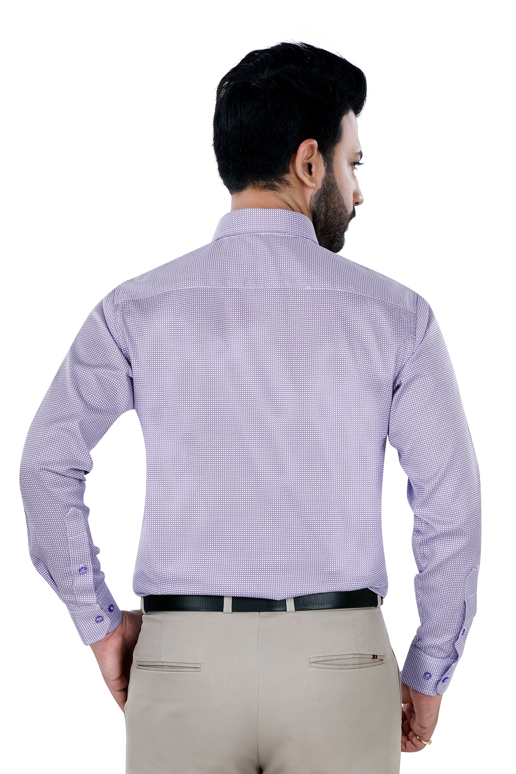 Micro Print Classic Shirt
