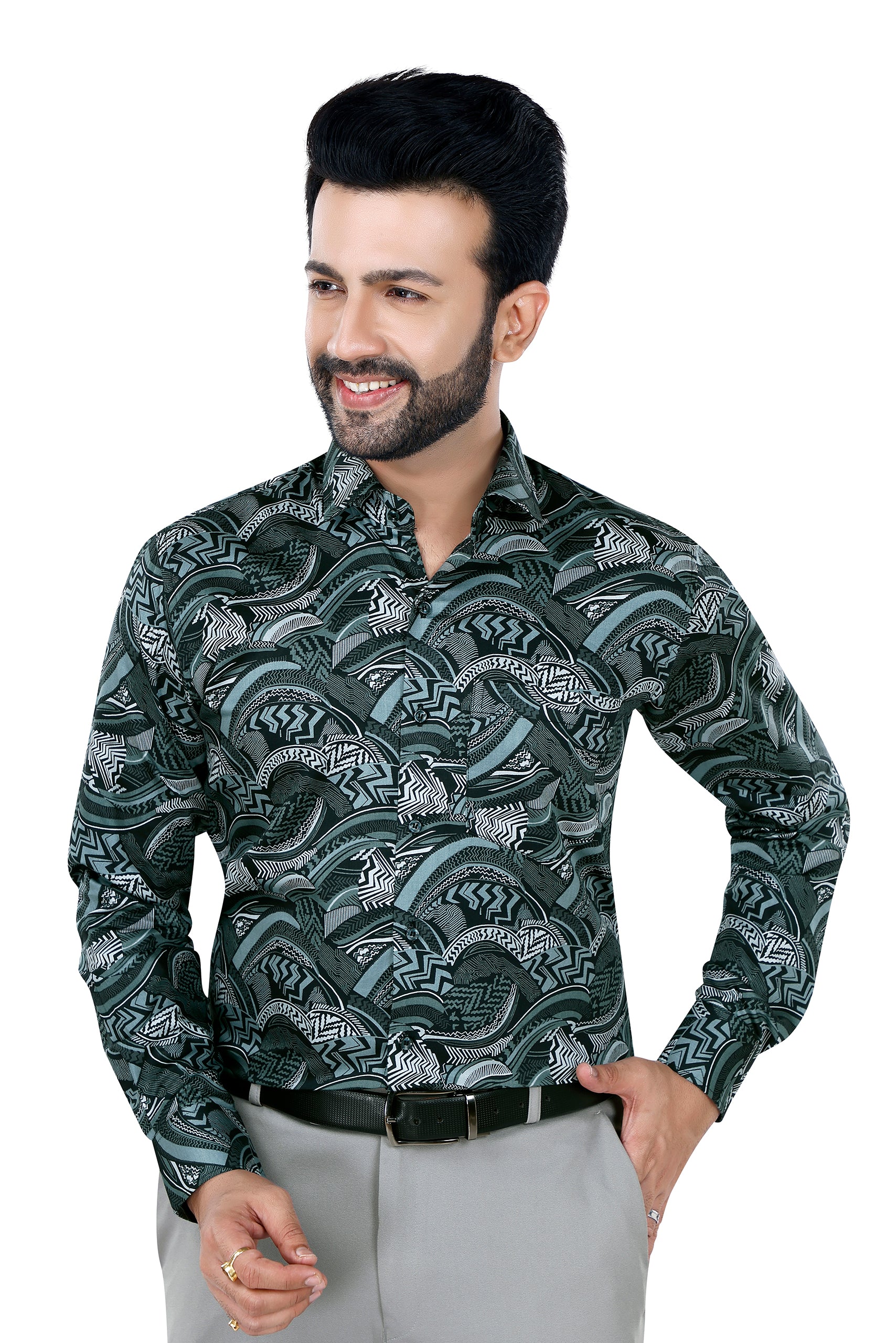 Mosaic Motive Shirt
