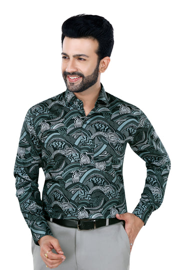 Mosaic Motive Shirt