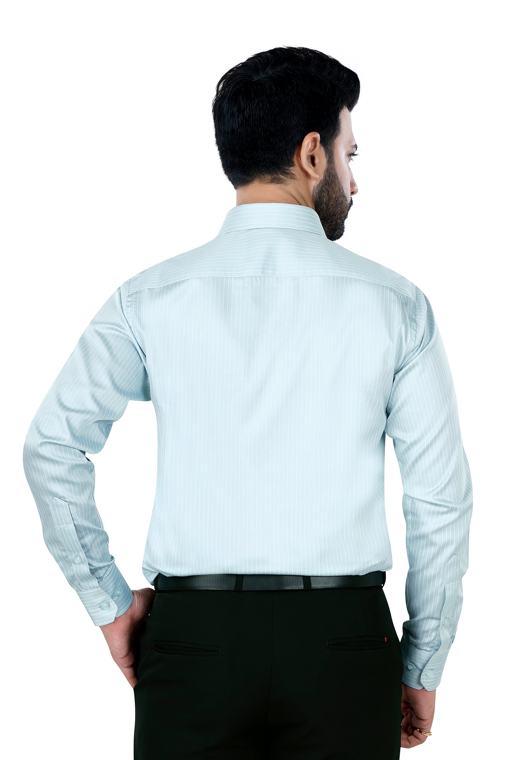 Star Light Blue Stripe Shirts