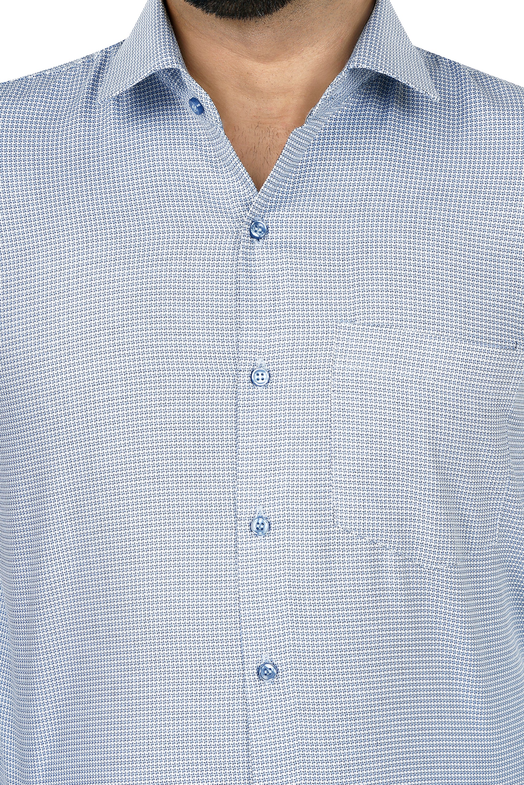 Blue Club Check Shirt