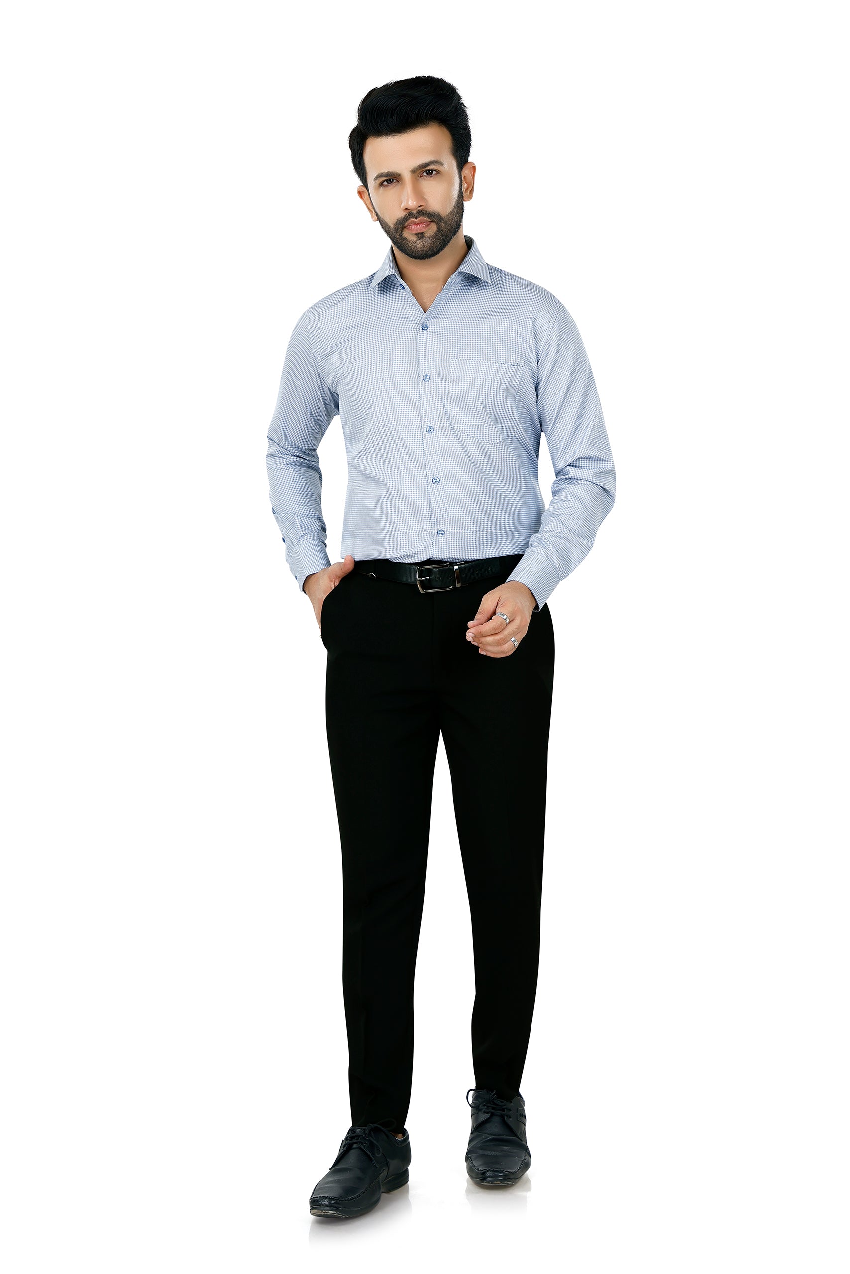 Blue Club Check Shirt