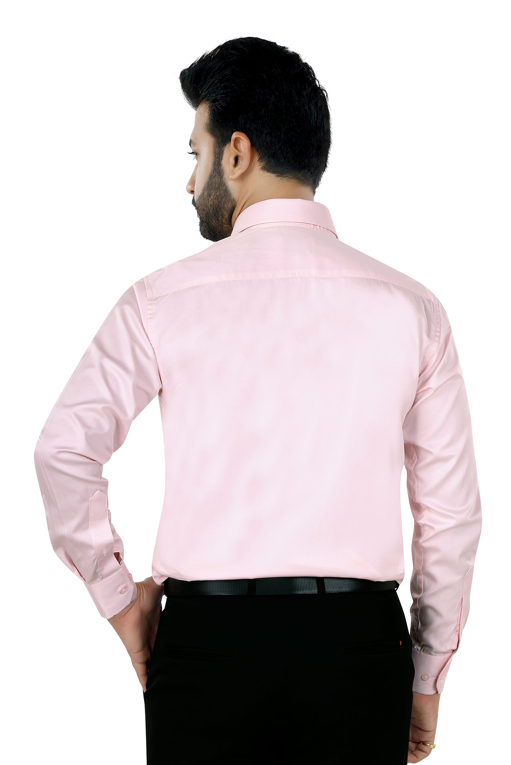 Blushed Solid Pink Shirt