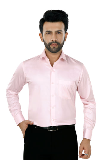 Blushed Solid Pink Shirt